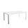 In hoogte verstelbaar bureau,HxBxD 720-840x1800x1000mm,Bl-wit