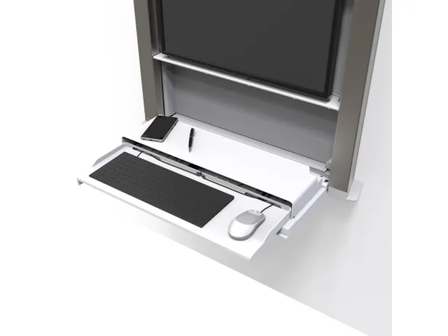Computerwerkstation Muur Wit CareFit 24-inch Zit Sta
