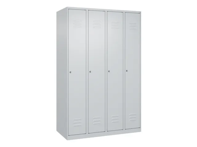 locker,HxBxD 1850x1200x500mm,4vak,vak B 300mm,cil.-slot