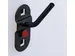schuine haak,v. perfoplaat,L 40mm,RAL7016