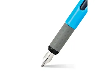 Kalligrafiepen SHEAFFER zwart, blauw,geel maxi penpunt F/M/B - 6