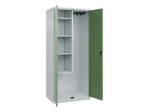 schoonmaakkast,HxBxD 1850x800x500mm,links 4vakken