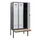 locker met bank,HxBxD 1950x900x815mm,3vak,vak B 300mm,cilinderslot
