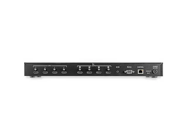 4x4 HDMI matrix switch met Audio- en Ethernet controle
