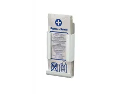Hygiënezakjesdispenser Wit Voor Papieren Zakjes
