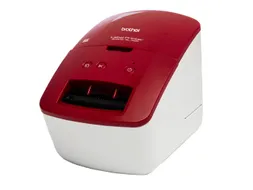 Brother QL-600R Labelprinter Rood Thermisch