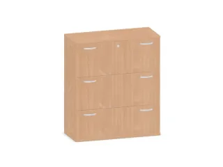 Hangmappenkast 1150X1000X430Mm 3Hangmappenframes Beuken - 1
