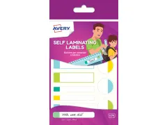 Lamineer Etiket Assorti 24 stuks