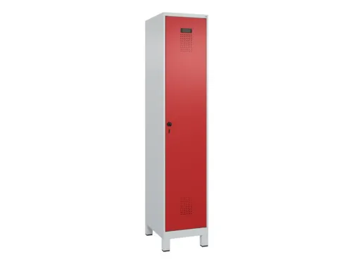 locker,HxBxD 1950x400x500mm,1vak,vak B 400mm,draaigrendel,voeten