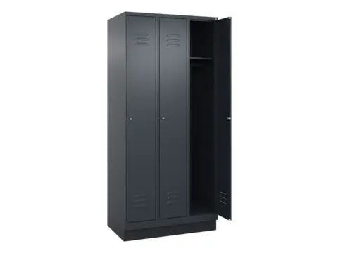 locker,HxBxD 1950x900x500mm,3vak,vak B 300mm,cil.-slot,sokkel