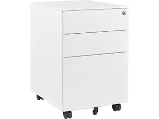 Ladeblok Verrijdbaar Wit - 3