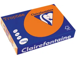 Trophée Intens Gekleurd Papier A4 160 gram 250vel Feloranje
