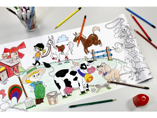 Tekenrol Info Creative Farm 300mm x 4m