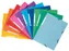 elastomap 3 kleppen A4 karton assorti kleuren, pak van 10 stuks