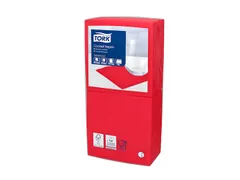 Tork 477826 Cocktailservet Advanced Rood 24x24cm