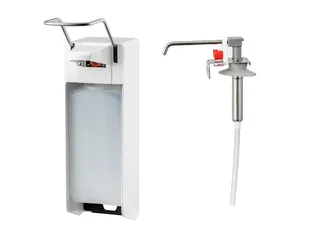 Zeepdispenser Desinfectiemiddeldispenser Wit 1000ml Lange Beugel - 3