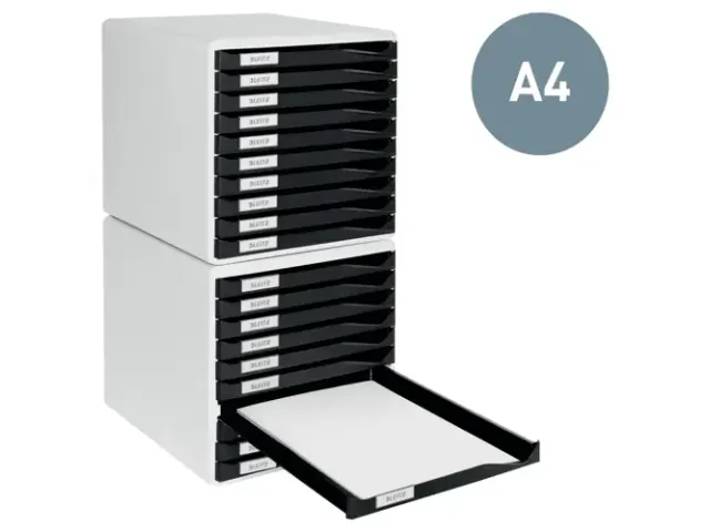 Ladenbox Leitz 5281 10 Laden Blauw