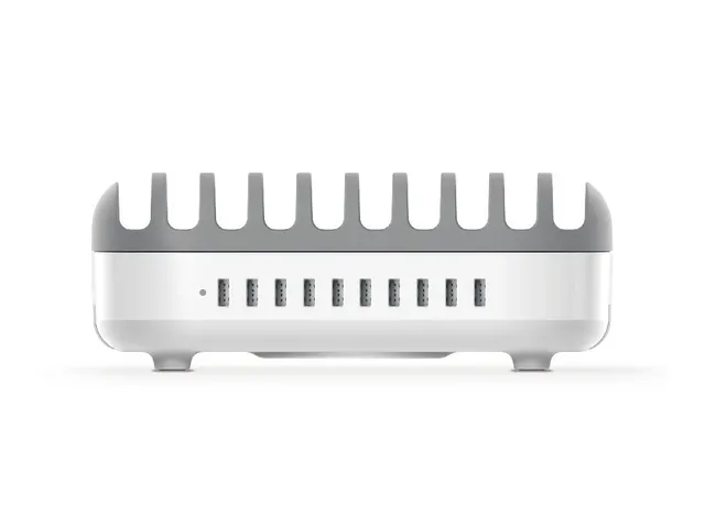 Compulocks 10PUSBDKS-UK, Vrijstaand, Grijs, Wit, Contact, 2,4 A, 100 -