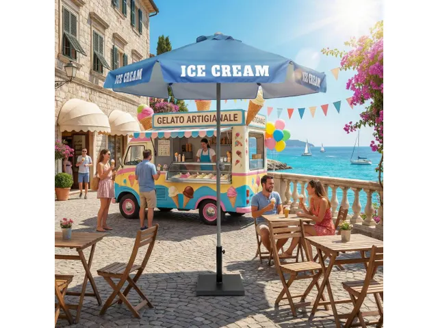 Horeca Parasol Slide Frame