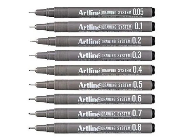 Fineliner Artline Technique 0,2mm noir