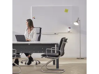 Whiteboard Rocada Skinpro 75x115cm wit gelakt - 6