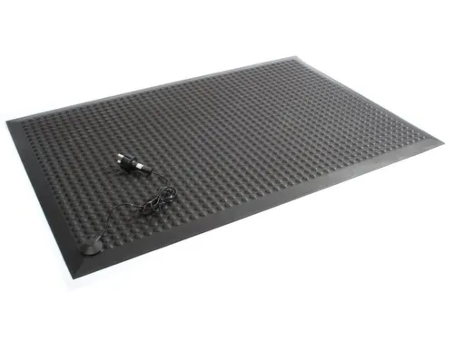 ESD-werkplekmat,ESD,HxLxB 15x1200x900mm,moeilijk ontvlambaar,PU,genopt