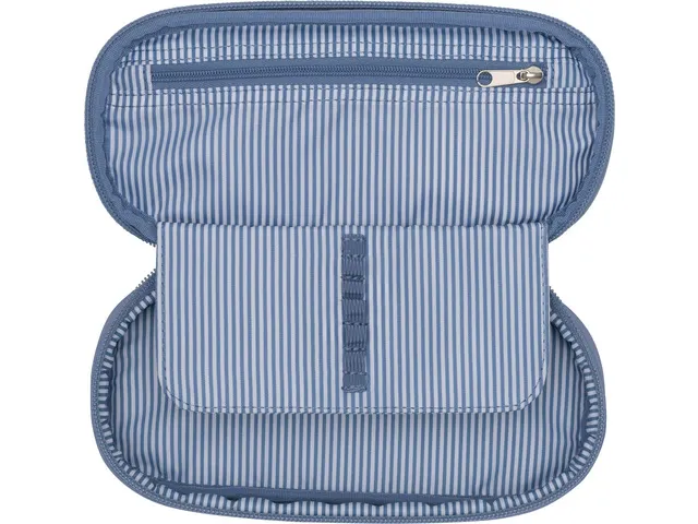 Etui Beckmann ovaal Leeg Blue Shadow