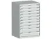 ladekast HxBxD 1200x800x750mm 10laden RAL7035 front RAL7035