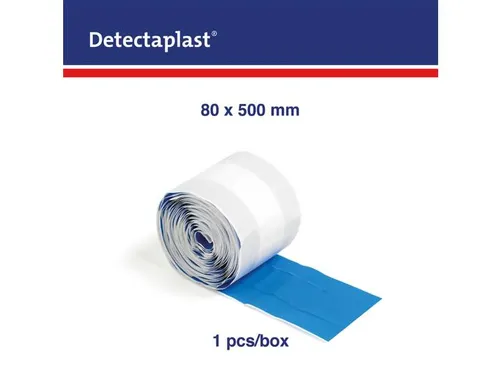 Detectaplast 8056 Pleister waterafstotend blauw 8cmx5m