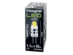 Ledlamp Integral GU4 12V 1.1W 4000K koel licht 110lumen