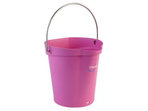 Hygiene 5688-1 emmer 6 liter roze maatverdeling en schenktuit