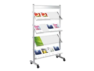 Folderrek Voor 16x Din A4 A 4 Crylglas Houders 1600x910x350 - 2
