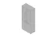 armoire à portes vitrées,HxlxP 2000x900x450mm,4xsol en bois,5 HC