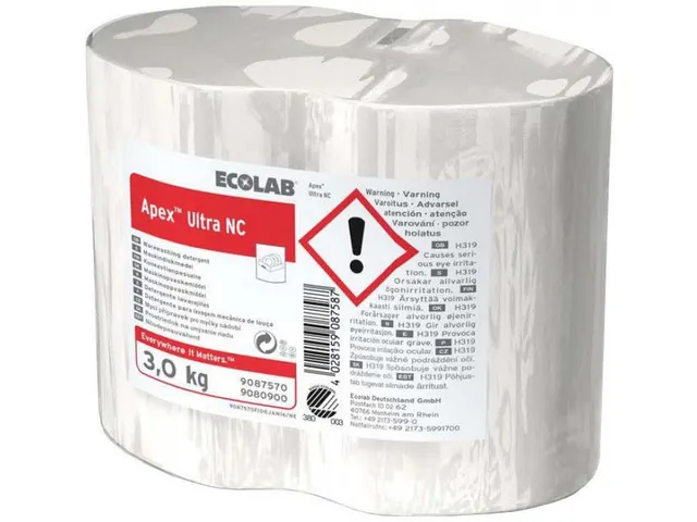 Ecolab Apex Ultra Vaatwasproduct 4x3kg