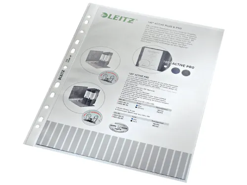 Showtas Leitz 4704 A4 11-gaats PP 0.10mm generfd