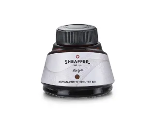 Inktpotje Sheaffer bruin inkt met koffiegeur 50ml - 2