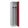 locker voor scheiding van kleding,HxBxD 1850x400x500mm,1vak