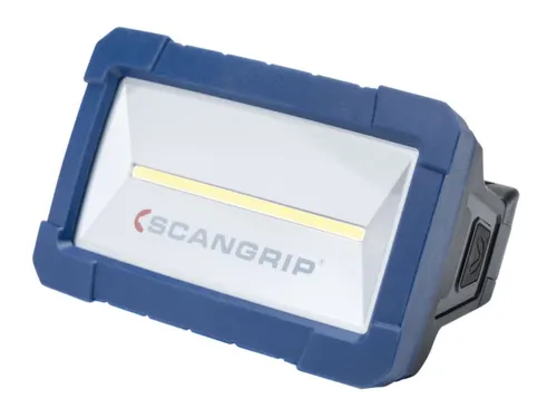 accu-werklamp,behuizing kunststof,COB-led,500-1000lumen,powerbank