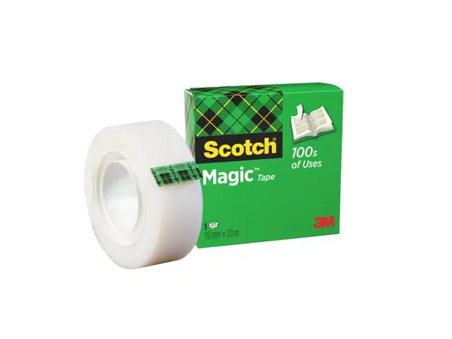 Plakband Scotch Magic 810 19mmx33m onzichtbaar mat