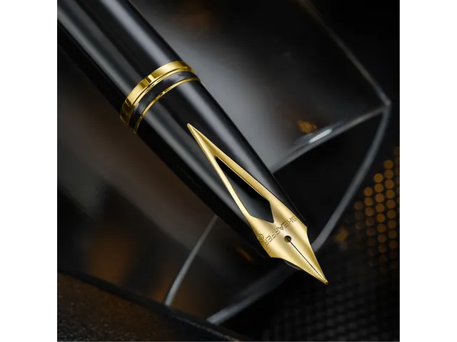 Vulpen Sheaffer Legacy medium 9065 Bi-Color black 14k pvd vergulde afw