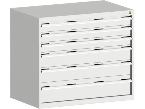 ladekast HxBxD 900x1050x750mm 6laden RAL7035