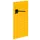 Gesleufde Plaat Staal Hxb 1000x450mm Staand Ral 1023 Verkeersgeel