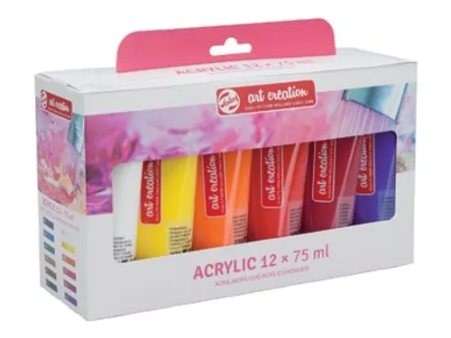 Acrylverf Art Creation Essentials set van 12 Tubes