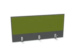 opzetpaneel bureau aanbouw achter MS-donkergrijs BN7048-groen 1200mm