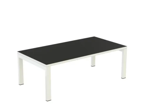 bijzettafel,HxBxD 400x1140x600mm,rechthoekig,4voeten wit