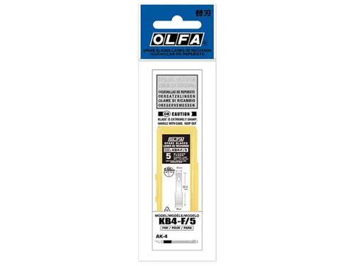 Reservemes Olfa KB4-F blister à 5 stuks