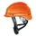 Uvex Pheos Alpine klimhelm, oranje, per 6 stuks, geventileerd