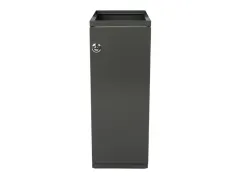 Modulaire Afvalbak met Deur en Zakhouder 55 Liter Grijs