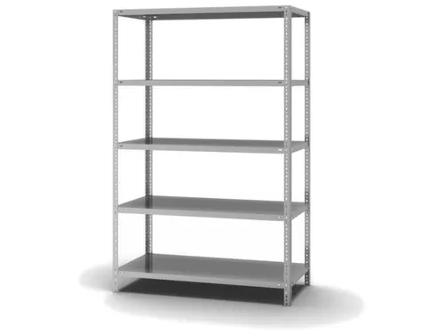 magazijnstelling,grondveld,HxBxD 2000x1300x600mm,vaklast 350kg