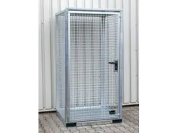 gasflessendepot,v. 16xØ 230mm fles,HxBxD 2170x1085x1140mm,m. deksel